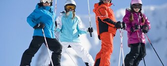 Простые способы научить ребенка кататься на лыжах